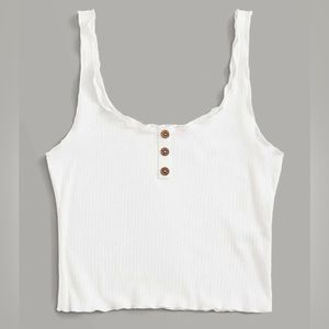 Button tank top